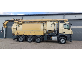 Jaunā Asenizācijas mašīna MERCEDES-BENZ AROCS ASSMANN stainless steel recykling: foto 4