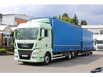 Kravas automašīna ar tentu MAN TGX 26.460