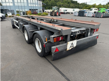 Multilift/ Būvgružu konteinera piekabe HÜFFERMANN