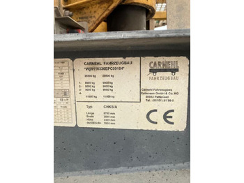 Puspiekabe pašizgāzējs CARNEHL Kippauflieger CHKS A Kippauflieger: foto 4 Puspiekabe pašizgāzējs CARNEHL Kippauflieger CHKS A Kippauflieger: foto 4