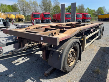 Multilift/ Būvgružu konteinera piekabe HÜFFERMANN