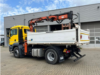 Kravas automašīna pašizgāzējs, Kravas auto ar manipulatoru MAN TG-S 18.400 4x2 BL 2-Achs Kipper Kran Atlas 120+: foto 3