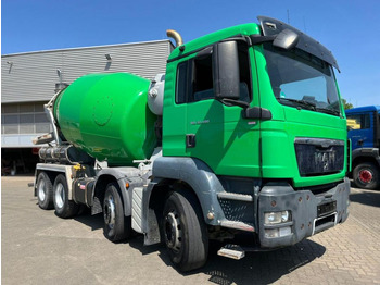 Betonvedējs MAN TG-S 32.400 8x4 BB Betonmischer Stetter 9m³ deut: foto 2