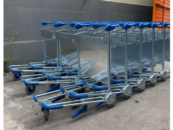 Jaunā Zemes apkalpošanas iekārtas TRair Eco Airport Baggage Trolley: foto 3