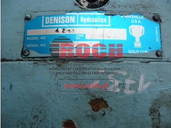 Hidrauliskais sūknis - Celtniecības tehnika DENISON P11P2R1C42B00 023-07501-0: foto 2