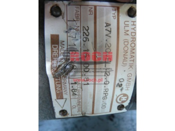 Hidrauliskais sūknis HYDROMATIK A7V.20.EL.2.0.RPG.00 226.16.00.81: foto 2