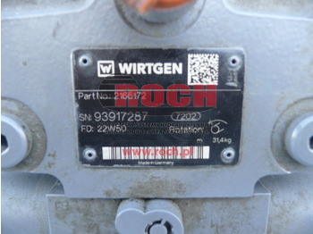 Hidrauliskais sūknis WIRTGEN 2166172: foto 2
