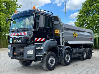 Būvgružu konteineru vedējs MAN TGS 35.460 8x6 BB Muldenkipper Meiller: foto 2