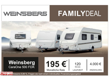 Dzīvojamais treileris WEINSBERG CaraOne 500 FDK