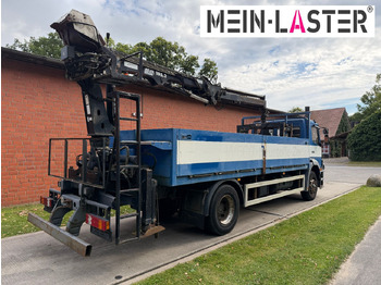 Bortu kravas automašīna/ Platforma, Kravas auto ar manipulatoru Mercedes-Benz 1823 Atego Atlas 105.2 1.Hand nur 226.000 km: foto 5