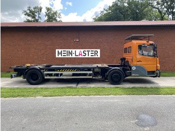 Konteineru vedējs/ Kravas automašīna ar noņemamā virsbūve Mercedes-Benz Kamag Wiesel Umsetzter Sattelplatte: foto 2
