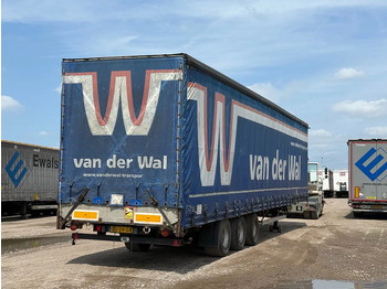 Puspiekabe slēgtā virsbūve Van Hool 4x van Hool mega schuifzeil opleggers: foto 5