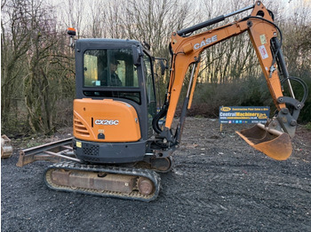 Mini-ekskavators CASE