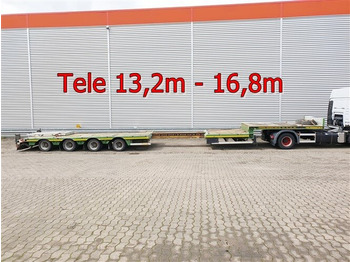 Puspiekabe zema profila platforma FAYMONVILLE