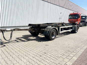 Multilift/ Būvgružu konteinera piekabe HÜFFERMANN
