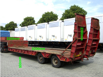 Puspiekabe zema profila platforma KAISER