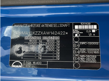 Kravas automašīna MAN TGX 18.400 4X2 LL TGX 18.400 4X2 LL, Fahrschule, XLX-Fahrerhaus: foto 2