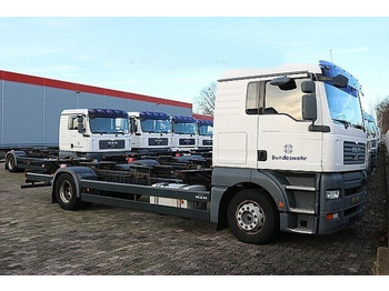 Konteineru vedējs/ Kravas automašīna ar noņemamā virsbūve MAN TGA 18.350