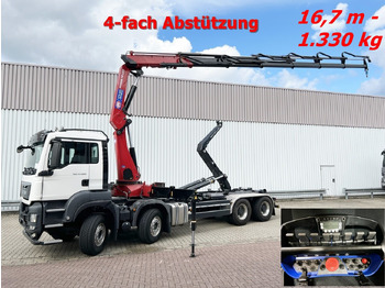 Pacēlājs ar āķi MAN TGS 35.480