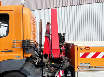 Kravas auto ar manipulatoru, Bortu kravas automašīna/ Platforma Mercedes-Benz Atego 1023 L 4x2 Atego 1023 L 4x2 mit Kran Fassi F85B.0.21: foto 2