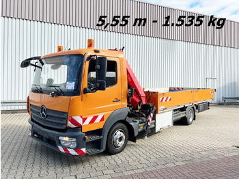 Kravas auto ar manipulatoru MERCEDES-BENZ Atego