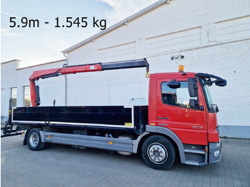 Kravas auto ar manipulatoru MERCEDES-BENZ Atego 1218