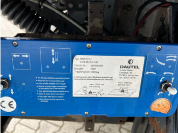 Kravas automašīna ar slēgto virsbūvi Mercedes-Benz Atego 1224 L 4x2 Atego 1224 L, Möbelkoffer, Dautel LBW, 42 cbm: foto 2