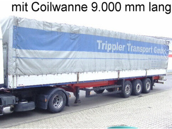 Tenta puspiekabe SCHMITZ S01