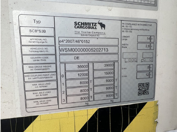 Puspiekabe refrižerators Schmitz Cargobull SKO 24/L-13.4 FP 45 SKO 24/L-13.4 FP 450, Mega, Doppelstock: foto 3