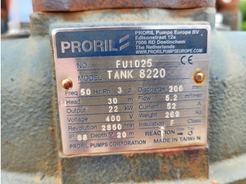 Ūdens sūknis Proril Tank 8220: foto 4