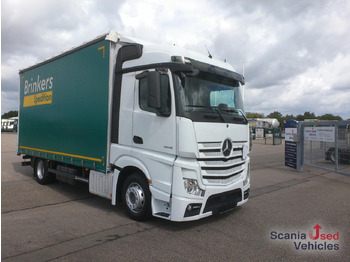 Kravas automašīna ar tentu MERCEDES-BENZ Actros 1845