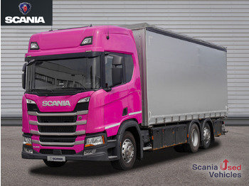 Kravas automašīna ar tentu SCANIA R 410