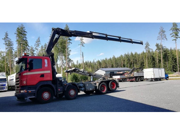 Kravas auto ar manipulatoru SCANIA R 420