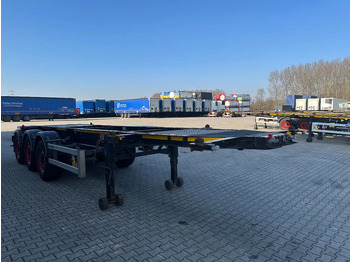 Puspiekabe noņemamā virsbūve/ Konteineru vedējs Burg 20FT / 20FT SWAP ADR (EX/II, EX/III, FL, AT) Chassis, 3.690kg, SAF INTRADISC, 2x Liftaxle, NL-chassis: foto 5
