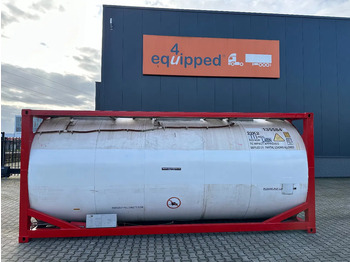 Tank konteiners pārvadāšana degvielas SINGAMAS 20FT ISO, 26.000L/1-COMP/3 BAFFELS/3 manholes, ADR inspectio valid till: 07/2025: foto 2