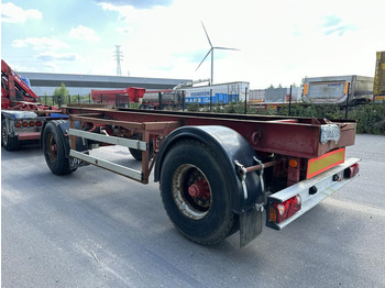 Piekabe noņemamā virsbūve/ Konteineru vedējs DEOM - SCHMIT R202P 2-AS CONTAINER TRANSPORT - BPW - GOEDE BANDEN - LUCHTVERING - BELGISCHE PAPIEREN: foto 4 Piekabe noņemamā virsbūve/ Konteineru vedējs DEOM - SCHMIT R202P 2-AS CONTAINER TRANSPORT - BPW - GOEDE BANDEN - LUCHTVERING - BELGISCHE PAPIEREN: foto 4