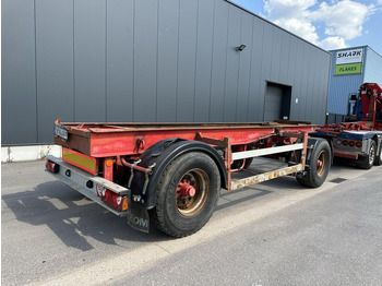 Piekabe noņemamā virsbūve/ Konteineru vedējs DEOM - SCHMIT R202P 2-AS CONTAINER TRANSPORT - BPW - GOEDE BANDEN - LUCHTVERING - BELGISCHE PAPIEREN: foto 2 Piekabe noņemamā virsbūve/ Konteineru vedējs DEOM - SCHMIT R202P 2-AS CONTAINER TRANSPORT - BPW - GOEDE BANDEN - LUCHTVERING - BELGISCHE PAPIEREN: foto 2