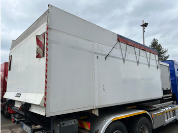 Būvgružu konteineru/ Pacēlāji ar āķi sistēma Onbekend MATERIAAL AFZETCONTAINER / STORAGE ROLL-OFF TIPPER + D'HOLLANDIA LAADKLEP / TAILLIFT / LBW: foto 5