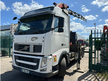 Kravas auto ar manipulatoru Volvo FH 500 6X2 + CRANE PALFINGER PK50002 E 6x - RETARDER - PLATFORM 6m20 - TWISTLOCKS 20' - 561.000km - EURO 5: foto 3