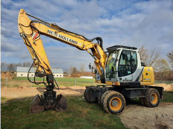 Riteņu ekskavators NEW HOLLAND