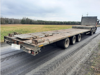 Puspiekabe zema profila platforma FRUEHAUF