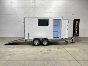 Jaunā Motocikla piekabe BLYSS F2030HTD Rampe Tür 2 Fenster Kofferanhänger: foto 1