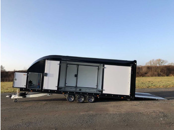 Jaunā Piekabe autovedējs BRIAN_JAMES Race Transporter 6 3-Achser Autotransporter gesc: foto 3