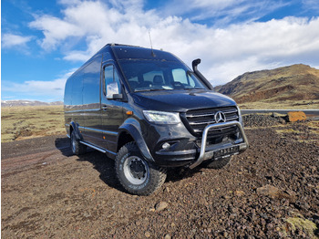 Jaunā Mikroautobuss, Pasažieru furgons MERCEDES-BENZ Sprinter 519 4x4 high and low drive: foto 4
