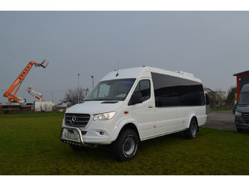 Jaunā Mikroautobuss, Pasažieru furgons MERCEDES-BENZ Sprinter 519 4x4 high and low drive: foto 3