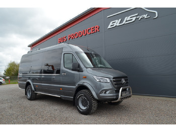 Jaunā Mikroautobuss, Pasažieru furgons MERCEDES-BENZ Sprinter 519 4x4 high and low drive: foto 2