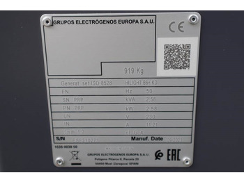 Apgaismojuma stabs Atlas Copco Hilight B6+ KD Valid inspection, *Guarantee! Max B: foto 5