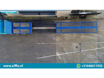 Bortu puspiekabe/ Platforma Doll 3-ass. Vlakke uitschuifbare oplegger / Naloop gestuurd / 14091: foto 3