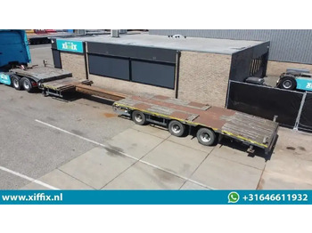 Puspiekabe zema profila platforma MEUSBURGER