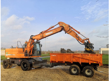 Riteņu ekskavators DOOSAN DX140